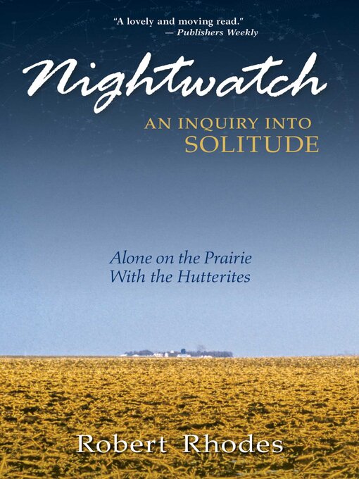 Title details for Nightwatch by Robert Rhodes - Wait list